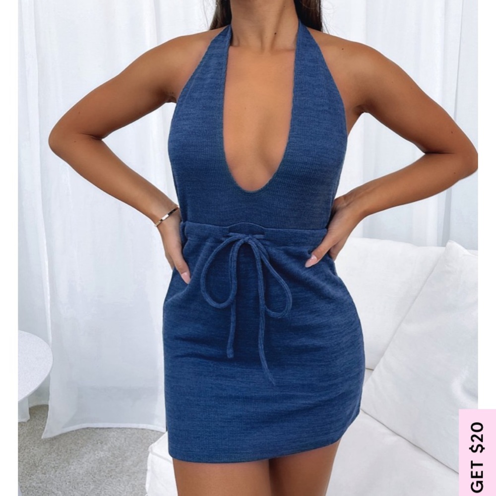 Sweet Life Mini Blue Dress